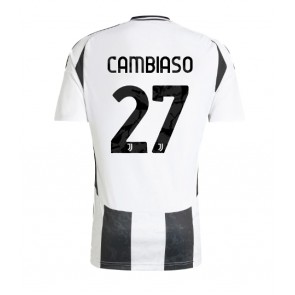 Juventus Andrea Cambiaso #27 Domácí Dres 2024-25 Krátký Rukáv